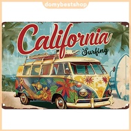 [Fast Arrival] Vintage Bus Metal Tin Sign 2D Metal Wall Art Poster for Home Bar Decor 30x20cm