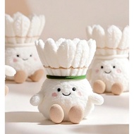 Olang Phụ kiện túi mới dễ thương cầu lông dễ thương mềm fufu vải nhung lông treo búp bê quà tặng cho