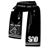 SAO圍巾 刀劍神域印象圍巾 桐人 亞絲娜