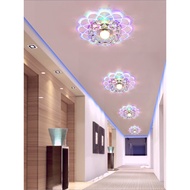Acrylic LED Glass Aisle Corridor Light Entrance Light Foyer Balcony Stair Light Embedded Hole Light 