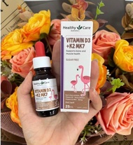 Vitamin D3k2 MK7 Healthy Care ÚC - Lọ 25ml