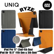 Uniq iPad Air 10.9 / iPad Pro 11 RYZE 保護殼 智能折疊設計多種視角和高度-黑色