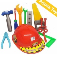 ready Mainan edukasi Tukang tukangan insinyur Tools Handy tool set