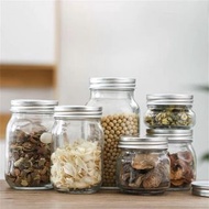 **包郵** [250ml] 玻璃密封罐 玻璃樽 食物保存罐 果醬瓶 醬料瓶 玻璃瓶 玻璃杯 蜂蜜瓶 茶葉瓶 廚房儲物罐 [平行進口] HK1247
