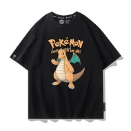 Pokémon Dragonite Milk Silk T Shirt 2026 Summer Graphic Short Sleeve Top Unisex For Men Women