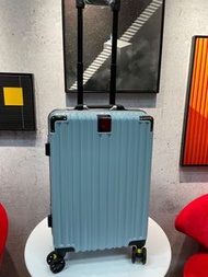 海藍色鋁框20吋實淨登機級別行李箱旅行箱20 inch Luggage for handcarry 36×24×56 cm