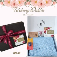 [RH] Set Telekung DAHLIA Hadiah/hantaran nikah/hantaran kawin/hantaran tunang/gift/door gift /akikah