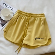 Embroidered sports shorts for women summer fashion casual loose and comfortable shorts for women
