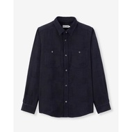 MOMOTARO JEANS Indigo Jacquard Shirt