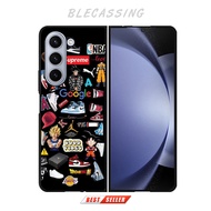 Hardcase Cover Casing Samsung Galaxy Z FLIP FOLD 6 5 4 3 5G Custom All Brand BC553