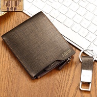 ＜1018＞Pabojoe/Pabojoe Men Wallet Large Capacity Multi-Card Position Male Wallet Multi-Functional Dri