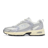 New Balance Casual Shoes 530 Men Women Metal Silver Mirror Gray Stitching Cushioning Retro NB Couple