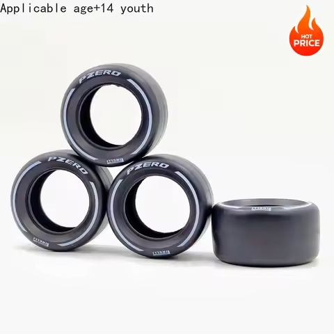 MOC Tenchnial F1 Car Printing tires 4410 81.6x44mm Compatible With 42207 42206 Model MOC Building Te