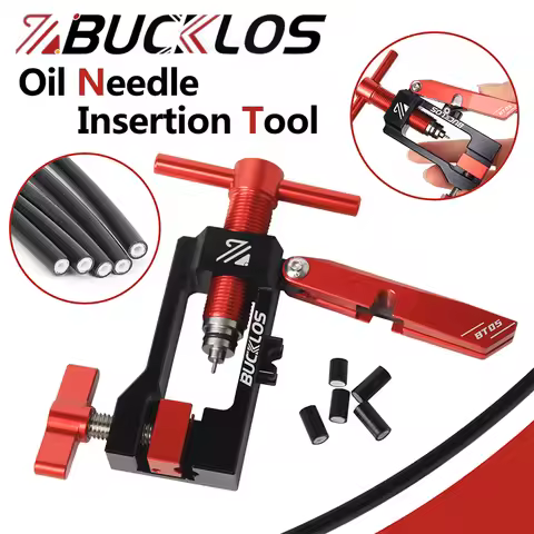 BUCKLOS Bike Hydraulic Disc Brake Oil Needle Tools Driver Hose Cutter Cable Pliers Olive Connector I