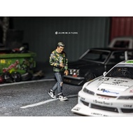 Miniature figure 1 scale64 men's bape t-shirt - AM8