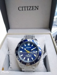 CITIZEN TITANIUM BN0201-88L ECO-DRIVE DIVER'S 200M SAPPHIRE CRYSTAL