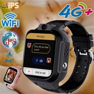 2023 With 4G Sim Card Smartwatch For Child Watch WIFI GPS Tracker Watches Voice Chat Video Call Monitor Boys Girls Kids Wearable