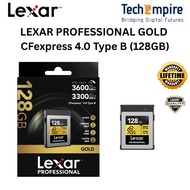 Lexar Professional GOLD CFexpress 4.0 Type B Memory Card (128GB/256GB)