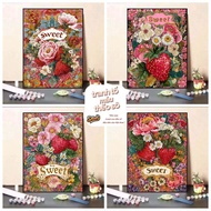 Sawg-stretched frame-32*40/40*50cm/50-60cm-coloring by number set-coloring by number girl-coloring b