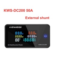 KWS DC-200 โวลต์มิเตอร์ แอมมิเตอร์ มิเตอร์วัดพลังงานไฟฟ้า KWS LED AC วัตต์มิเตอร์ มิเตอร์วัดไฟฟ้าพร้