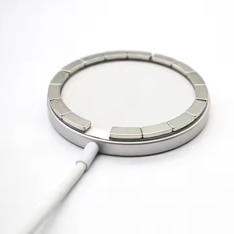 Mag Safe Compatible Magnetic Sticker, C or O Mag Safe Case Magnet Array for Wireless Charging Power 