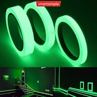 SMARTSIMPLE 1Roll 1M Night Fishing Rod Fluorescent Sticker Fishing Gear Accessory Self-Adhesive Lumi