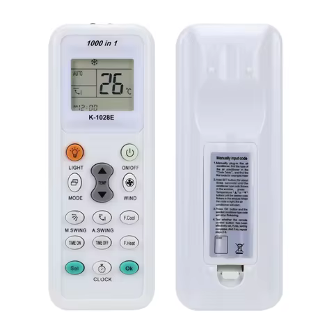 New K-1028E Universal Air Conditioner Remote Control for Panasonic Sharp Samsung Fujitsu Haier Hemil