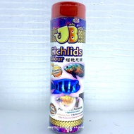 JB CICHLIDS COLOUR 230G PREMIUM FLOATING FISH FOOD | MAKANAN IKAN OSCAR