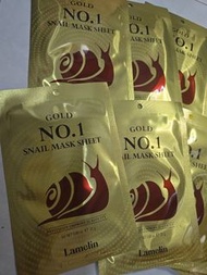 Gold No.1 Snail Mask Sheek 10 pc