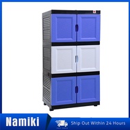 Twins Dolphin Plastic Storage Cabinet Drawer Wardrobe Kabinet Drawer Cupboard