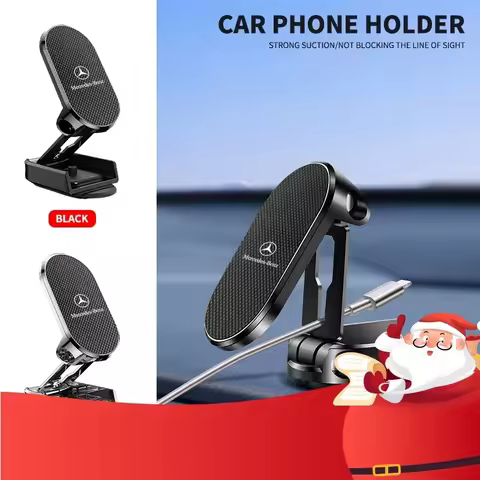 Magnetic Adjustable Car Phone Mount Cradle For Mercedes Benz C180 C200 C260 C300 W108 W124 W126 W140