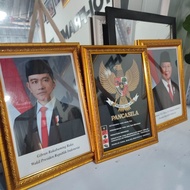 A4 Size President and Vice President Photo Frame (With Glass)