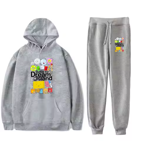 Jacknjellify BFDI Battle For Dream Island Jumpsuits Vintage 90s PULLOVER Merch Hoodies Men Women Tra