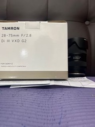 完美無瑕 全套有盒  (香港行貨有保養2027-7) Tamron 28-75 28-75mm F2.8 G2 VXD Sony E FE Mount