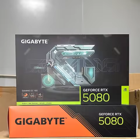 For 5080 Gaming Graphics Card RTX 5080 16GB GDDR7 14nm 7000MHz with Fan Cooler for Workstation Appli