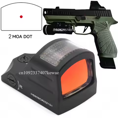 Tactical HS 507C Red Dot Sight For Pistol Airsoft Rifle Mini Scope Tactical Hunting/Exoskeleton Brac