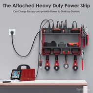 UL Certification Cross-Border Power Electric Iron Wall-Mounted Bracket Garage Power Strip Tool Rack 