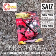 RED LEO Y15 LC RACING VALVE ESR 19MM 20MM 21MM 22MM 23MM 24MM 25MM 26MM 27MM 28MM YAMAHA Y15ZR LC135