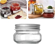 Mason Jars 5oz to 32 oz, Quart Wide Mouth Mason Jar With Airtight Lids,Glass Canning Jars for Fermen