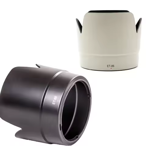ET-86 ET86 Bayonet Lens Hood For Canon EF 70-200mm f/2.8 L USM IS Camera Lens Hood White/Black