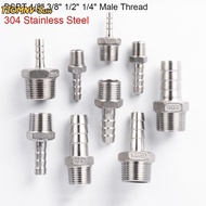 TIOMNV56H4 1Pcs Hose Connector, Connector Adapter BSPT Pipe Joint, Durable 1/8" 3/8" 1/2" 1/4" 6mm T