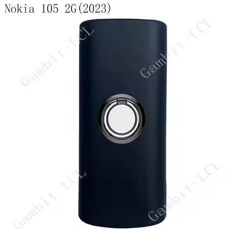 For Nokia 106 2G 2023 Nokia105 Nokia106 TA-1553 Back Ring Holder Bracket Phone Cover TPU Soft Silico