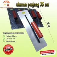 Roskam baja 35cm bahan asli baja putih
