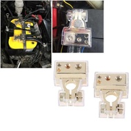 [SP-TN]2PCS 0/4/6/8/10 Awg Gauge Car Positive Negative Battery Terminal Clamp Connector