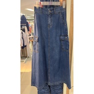 AKO jeans skirt, AKO CARGO Skirt, AKO jeans CARGO SKIRT