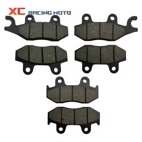 Motorcycle Front & Rear Brake Pads for Yamaha YFZ450 YFZ 450 ATV YFZ450R YFZ 450R 06-15 YFM700 Rapto