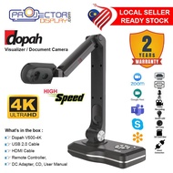 Dopah V500-4K 13MP Visualizer / Document Camera | Image Scanner | Object Scanner | Dopah Visualizer 