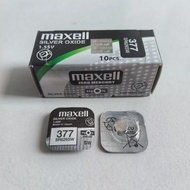 baterai Jam Tangan 626 Maxell Batu Battrey batre 377 Sr626Sw Maxell Japan