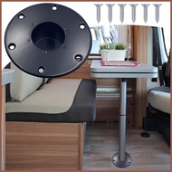 RV Trailer Table Base Mount Yacht Table Base Mount With Screws Rv Table Base Replacement RV Table Pe