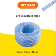 [9.5mm x 15.5mm] EPI PVC Reinforced Flexible Braided Gas Hose | Hos Gas | Gas Pipe